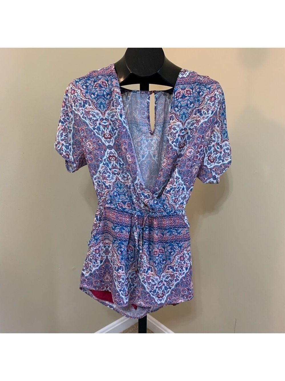 Heartloom Romper Semi Sheer Breathable XS